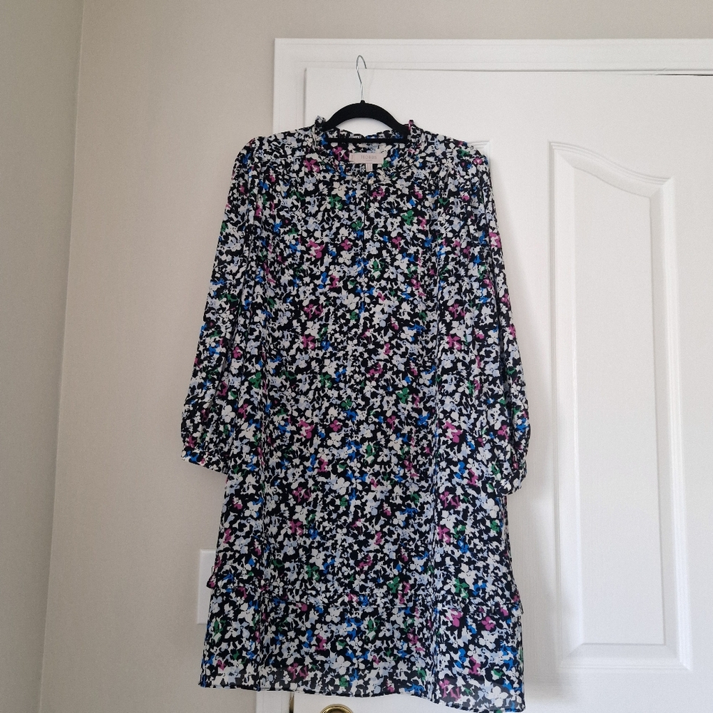 Hobbs London Floral Keyhole Dress